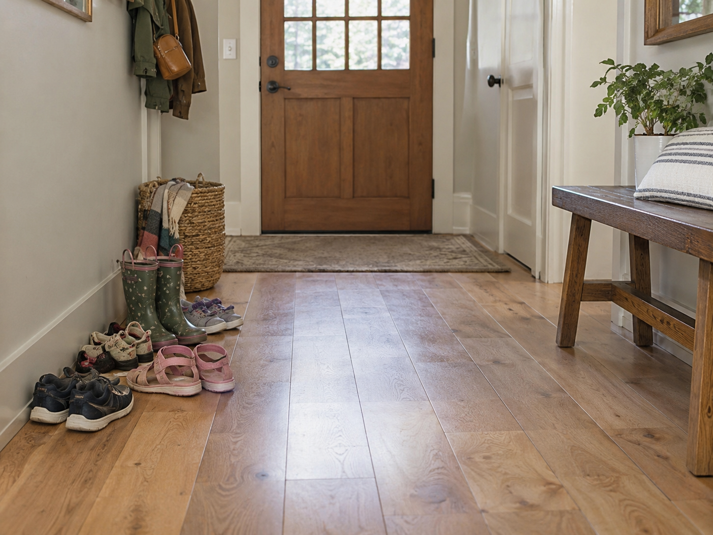 How to Organize Kidsโ Shoes in a Small Entryway Without Creating a Pile