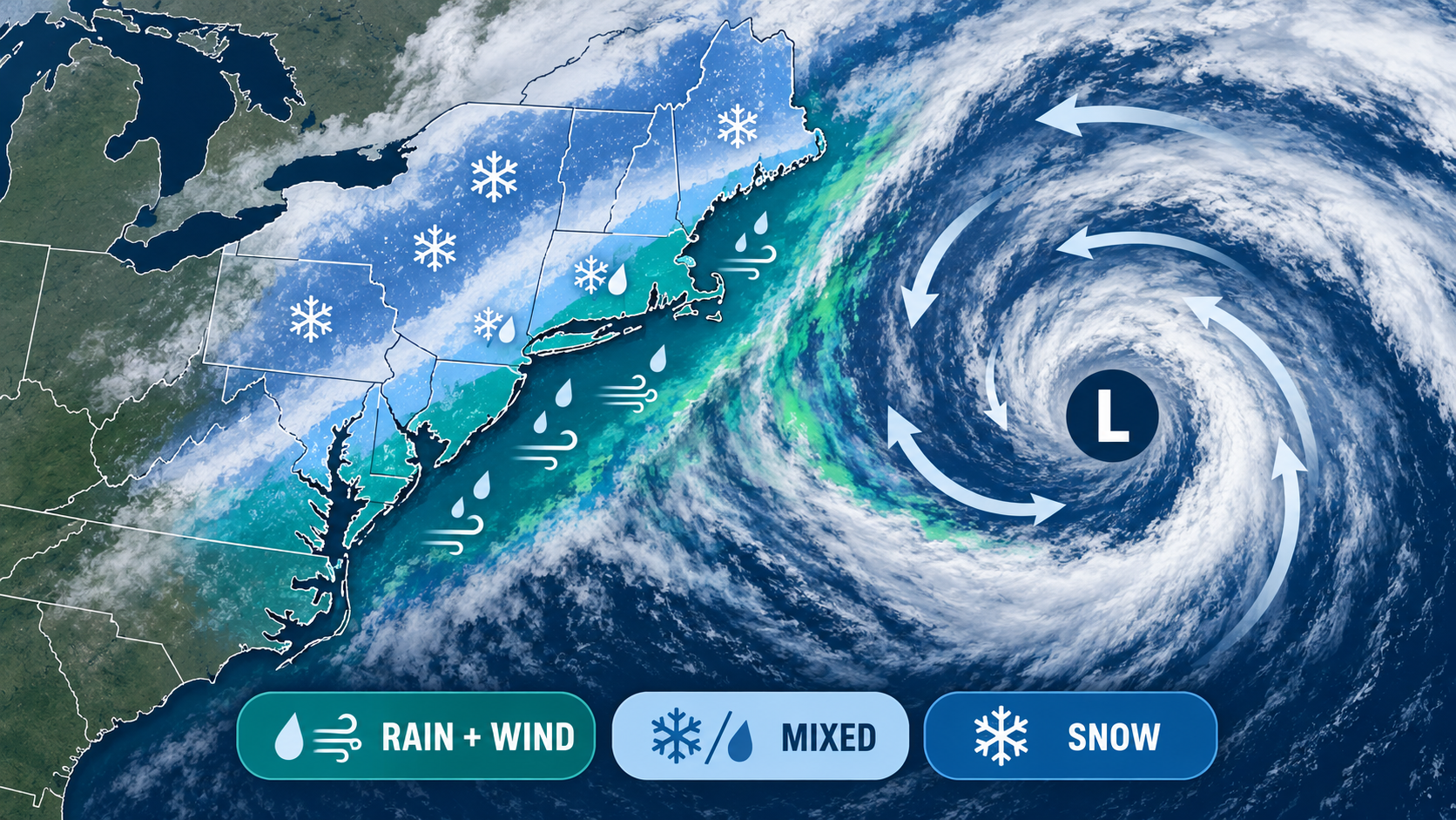 What Is a Norโeaster? How to Track the Storm, Wind, Snow and Coastal Flooding